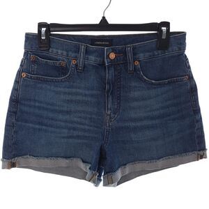 J.Crew/Jeans High Rise Blue Denim Roll Up Short Womens Size 26